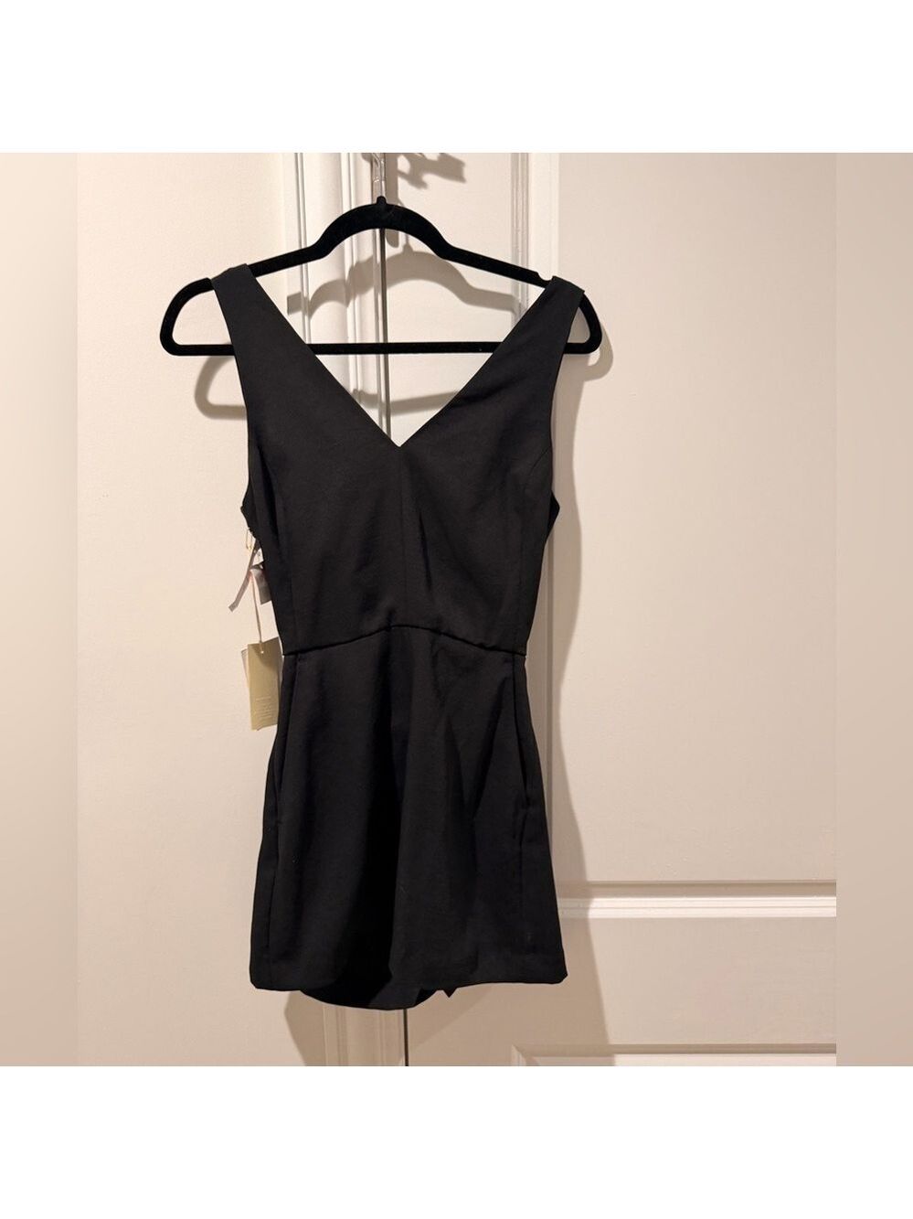 Wilfred Black V-Neck Romper - Picture 1 of 3